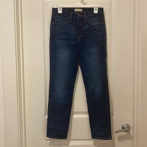 Madewell Slim Straight Dark Denim Jeans - Sz 28